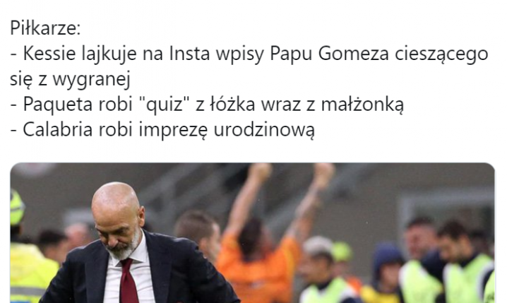 ZACHOWANIE piłkarzy Milanu po porażce 0:5 z Atalantą xD